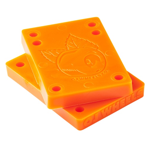 [33531315-117866] JUICE CUBES RISERS 3/8 ORANGE (P/K OF 2)