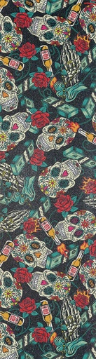 [HGP-1027] LOS MUERTOS GRIP TAPE 9X33 (1 SHEET)