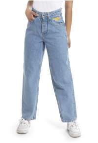 WOMEN X-TRA BAGGY DENIM PANTS