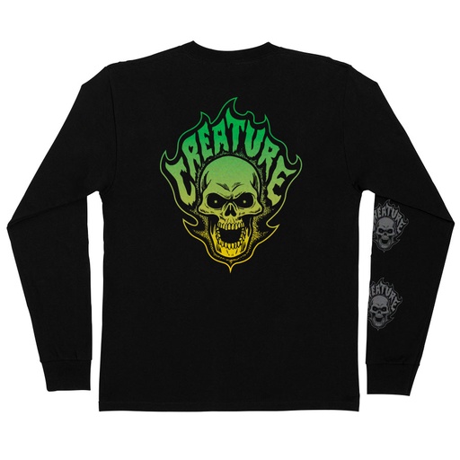 TEE L/S BONEHEAD FLAME