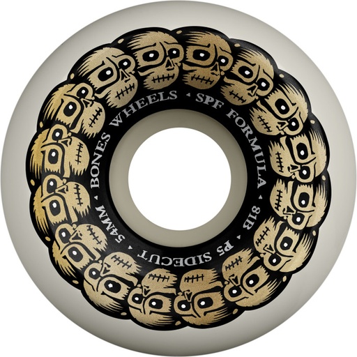[WSCABS0095401W4] CIRCLE SKULLS 54MM P5 SIDECUT SPF 81B