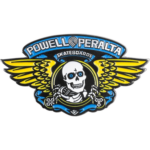 [AJSPPCWR2] LAPEL PP WINGED RIPPER PIN '2' BLUE