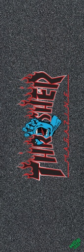 THRASHER X SC SCREAMG FLAME LOGO GRIP TAPE 11 X 33  1 SHEET