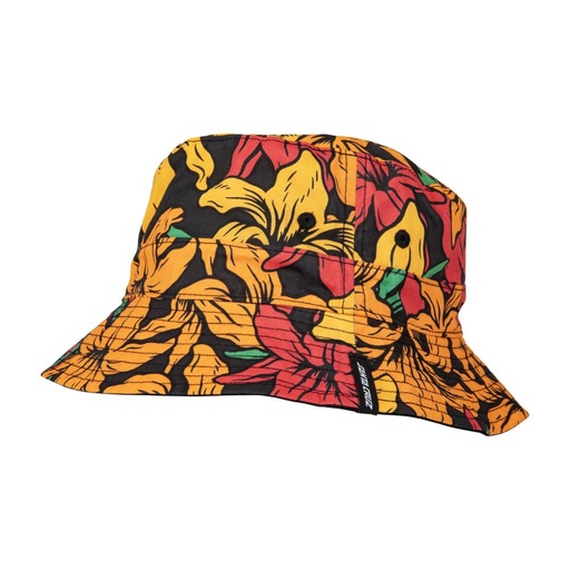 [SCA-HAT-0055] BUCKET HAT WOOTEN FLOWERS